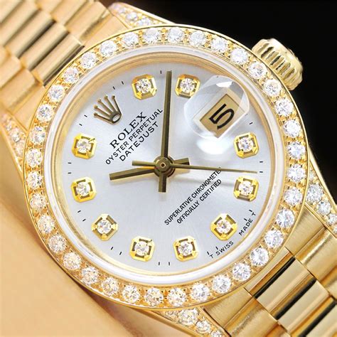 fake presidential women rolex watches|rolex ladies diamond bezel watch.